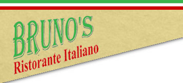 Bruno's Italian Restaurant Banner